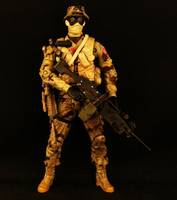 Cobra Desert Heavy Machine Gunner (G.I. Joe) Custom Action Figure