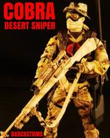 Cobra Desert Sniper (G.I. Joe) Custom Action Figure