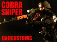Cobra Sniper (G.I. Joe) Custom Action Figure
