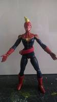 Captain Marvel Carol Danvers with Helmet (Marvel Legends) Custom Action Figure