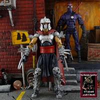 Shredder and Foot Ninja (Teenage Mutant Ninja Turtles) Custom Action Figure
