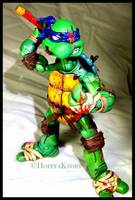 Battle Damage Leo (Teenage Mutant Ninja Turtles) Custom Action Figure