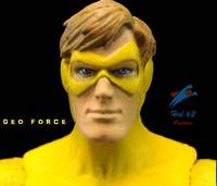 Geo Force (DC Universe) Custom Action Figure