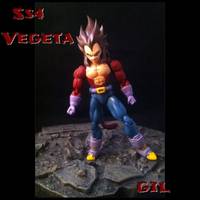 SS4 Vegeta (Dragonball Z) Custom Action Figure