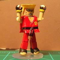 Paul Phoenix of Tekken (Minimates) Custom Action Figure