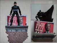 Harvey Dent Billboard Ad (the Dark Knight) (Batman - Movie Style) Custom Diorama / Playset