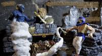 Aladdin & Genie of the Lamp (Fantasy) Custom Diorama / Playset