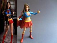 Megan Fox as Supergirl (DC Universe) Custom Action Figure