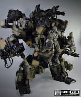 War Machine Battle Tank  Mech Suit (Marvel Legends) Custom Action Figure