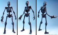 Freddy Krueger Skeleton (Nightmare on Elm Street) Custom Action Figure