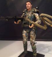 Barney Ross IV - Colonial Marine (Aliens) Custom Action Figure