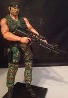 Marcus Fenix Spec Ops (Aliens) Custom Action Figure