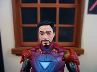 Tony Stark in Iron Man Mark 6 Armor (Iron Man 2) Custom Action Figure