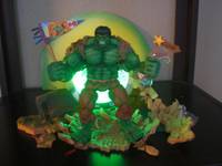 Incredible Hulk 1980's  Animated Cartoon with New Base! (Marvel Legends) Custom Action Figure