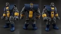 DC Blok (Legion of Superheroes) (Legion of Superheroes) Custom Action Figure