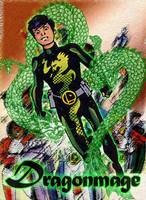 DRAGONMAGE Xao Jin Legion of Super-Heroes Member (DC Universe) Custom Action Figure