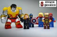 Colossus Phoenix Five (Lego) Custom Action Figure