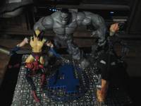 The New Fantastic 4. (Fantastic Four) Custom Diorama / Playset