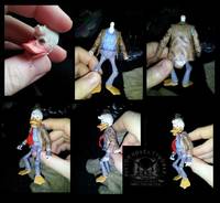 Custom Marvel Legends Six Inch Howard the Duck Action Figure (Marvel Legends) Custom Action Figure