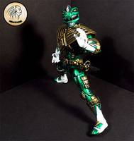Custom Armored Mighty Morphin Green Ranger (Power Rangers) Custom Action Figure