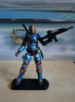 Batman Arkham Origins DEATHSTROKE (DC Direct) Custom Action Figure