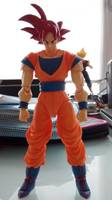 S. H. Figuarts Super Saiyan God Goku (Dragonball Z) Custom Action Figure