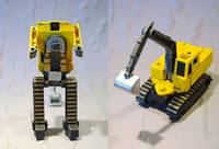 Decepticon Constructicon SCAVENGER (Transformers) Custom Action Figure