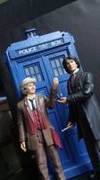 Doctor Who Movie TARDIS W/ 7th Doctor (Doctor Who) Custom Action Figure