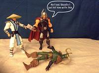 Raiden (Mortal Kombat) Custom Action Figure