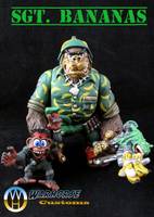 SGT. Bananas (Teenage Mutant Ninja Turtles) Custom Action Figure