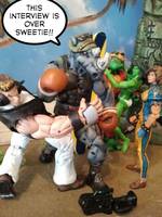 Teenage Mutant Street Fighter Turtles...Chun Lo'neil (Teenage Mutant Ninja Turtles) Custom Action Figure