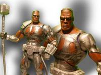 Steel Battle Damaged (DC Superheroes) Custom Action Figure