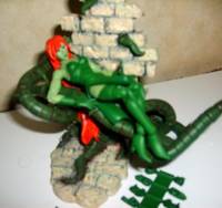 Microlady Poison Ivy (Batman) Custom Action Figure