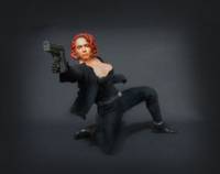Agent Natasha Romanoff (S.H.I.E.L.D) Custom Action Figure