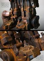 Rusted Voltron (Voltron) Custom Action Figure