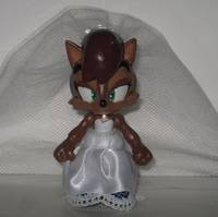 Sonic and Sally Wedding Cake Topper (Sonic) Custom Diorama / Playset