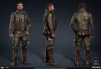 Joshua Nolan - Chief Lawkeeper (Defiance) Custom Action Figure