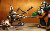 Volt Kraken / Squid Adler (Megaman) Custom Action Figure