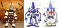 Volt Kraken / Squid Adler (Megaman) Custom Action Figure