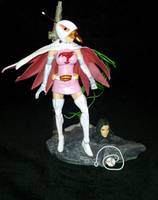 Custom Marvel Legends Six Inch Gatchaman Battle of the Planets Jun the Swan Princess Action Figure (Legendary Comic Book Heroes) Custom Action Figure