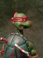 Raphael (Battle Damaged) (Teenage Mutant Ninja Turtles) Custom Action Figure