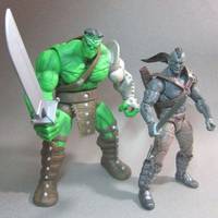 Hiroim the Shadow Warrior of Hulk’S Warbound (Marvel Legends) Custom Action Figure