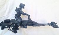 Shadow Scout Trooper with Speeder Bike (Star Wars) Custom Action Figure