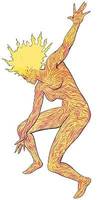 Magma (Marvel Universe) Custom Action Figure