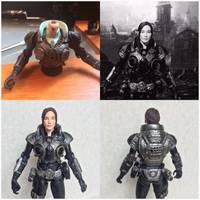 Gear Katniss Everdeen (Gears Of War) Custom Action Figure