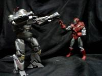 Firepower Hammer Armor (Iron Man) Custom Action Figure