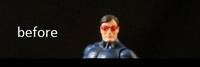 Tony Stark Head for Select (Marvel Select) Custom Action Figure
