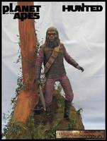 Hunted (Planet of the Apes) Custom Diorama / Playset