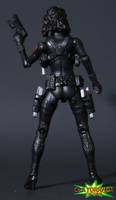Domino (Marvel Legends) Custom Action Figure