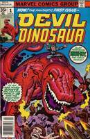 Devil Dinosaur and Moonboy (Marvel) Custom Action Figure